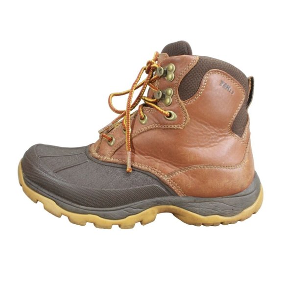 L.L. Bean Shoes - LL Bean Brown Leather Primaloft Storm Chaser Winter Duck Boots 9 M